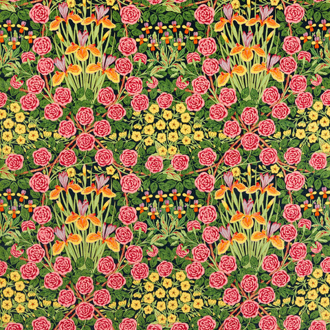 William Morris Samt mit Glockenblumen