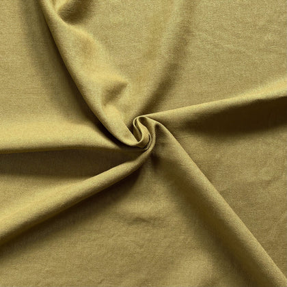 goldgrüner Leinen Canvas
