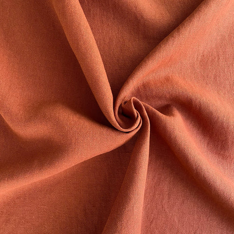 Leinen Polster rotorange