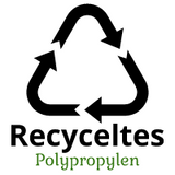 Bouclé Outdoorstoffe aus recyceltem Polypropylen in der Farbe schiefergrau