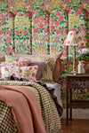 Baumwollstoff bunt mit Glockenblumen