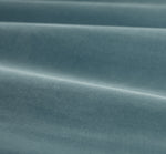 Samt aus Baumwolle in der Farbe cyan