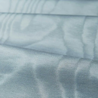 blauer Moiré Stoffe für Dekorationen