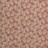 Cotton fabric Goa - ruby ​​red