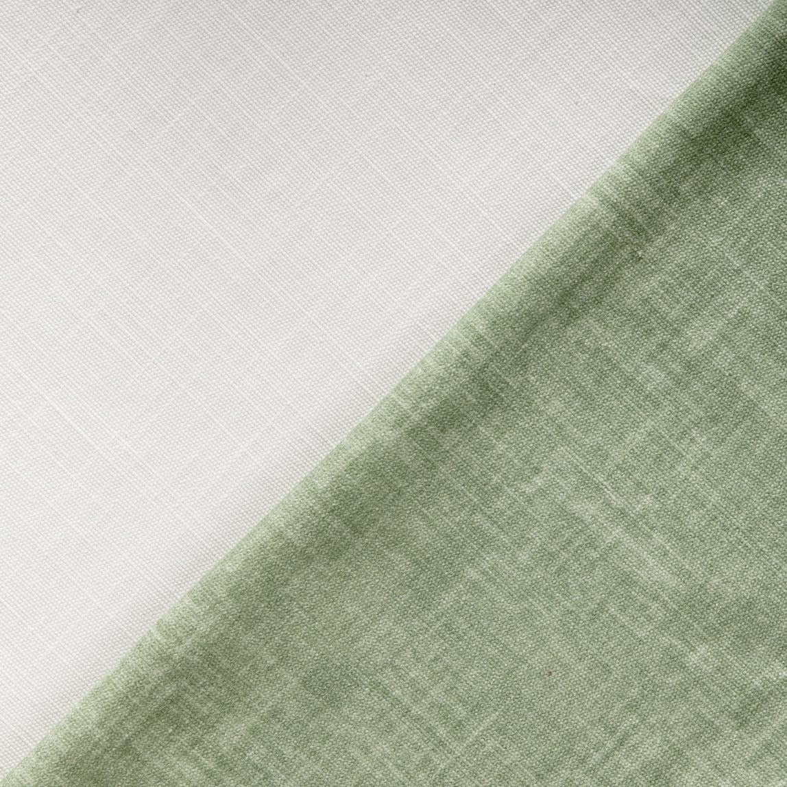 Cotton fabric organic plain - green | Sustainable & Organic ...