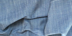 Rustikaler Polsterstoff in der Farbe altblau