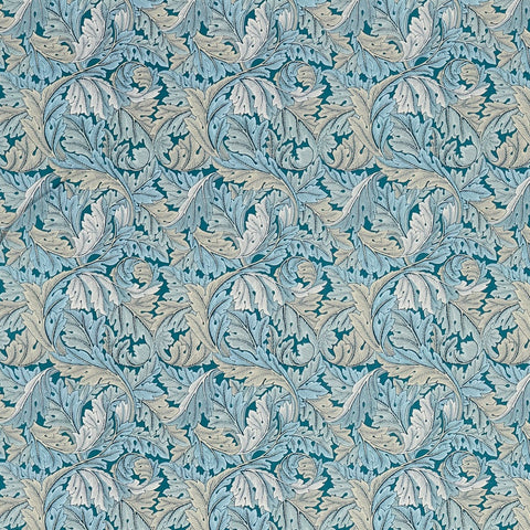 Acanthus William Morris Dekostoff blau