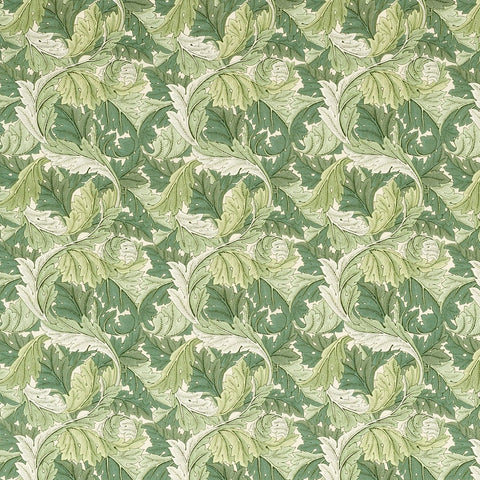 Acanthus William Morris Dekostoff grün