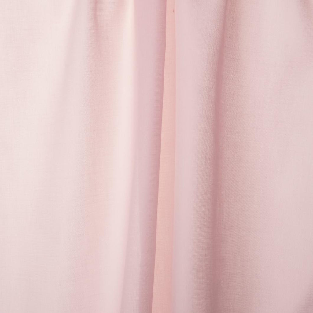 Baumwollstoff Gardinenstoff - pastell rosa