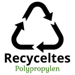 edle Bicolor Outdoorstoffe aus recyceltem Polypropylen in der Farbe lime